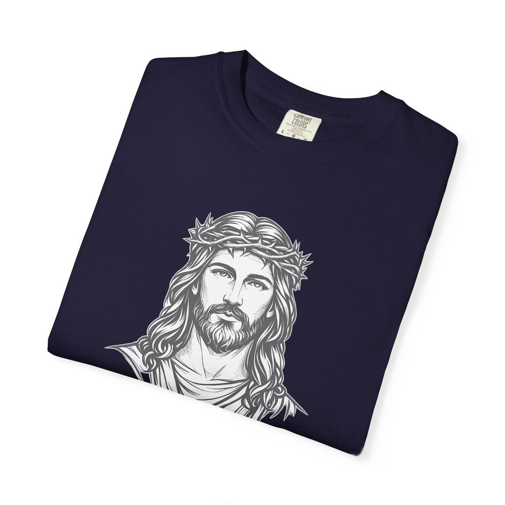 Jesus Portrait T-Shirt — John 14:6 Faith Tee