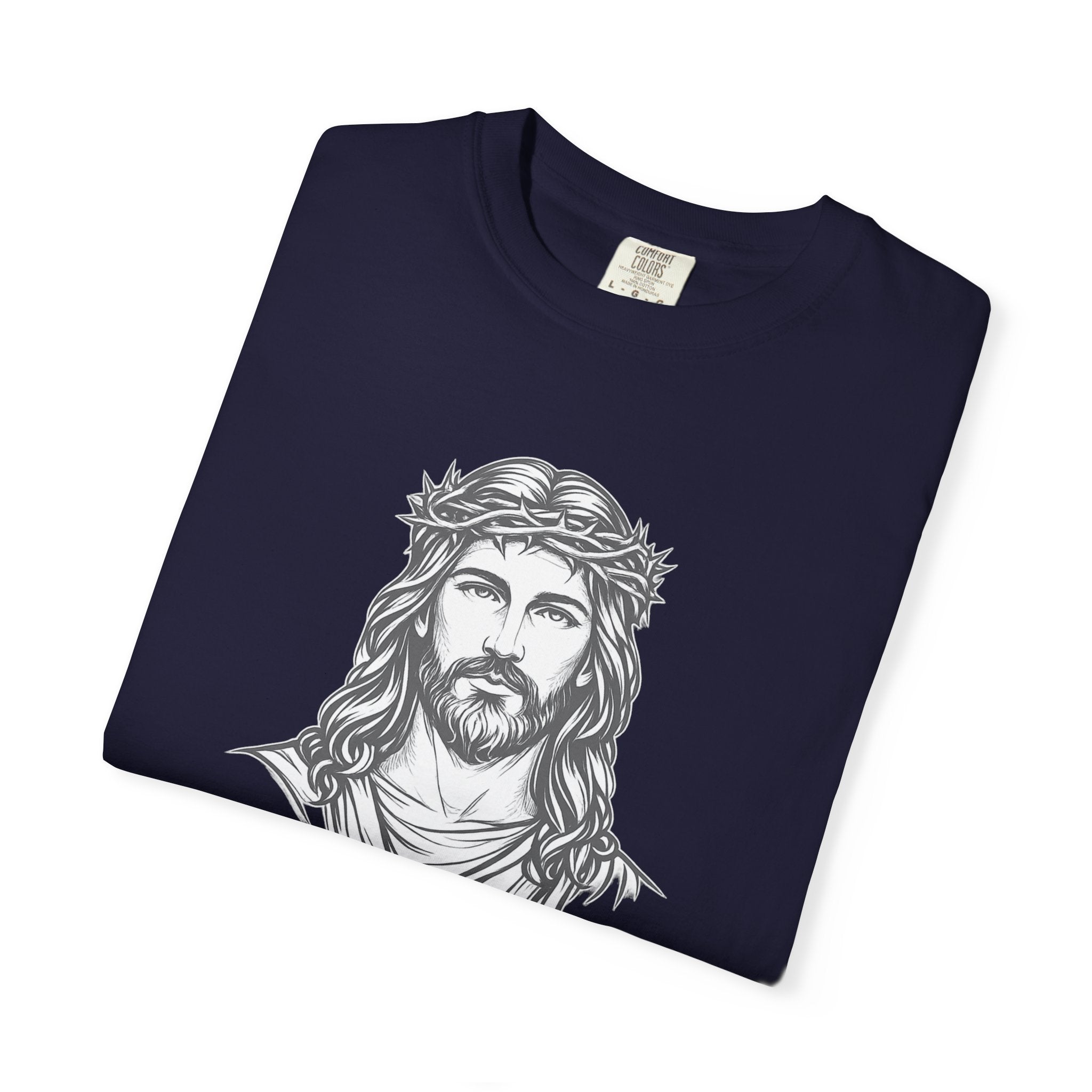 Jesus Portrait T-Shirt — John 14:6 Faith Tee
