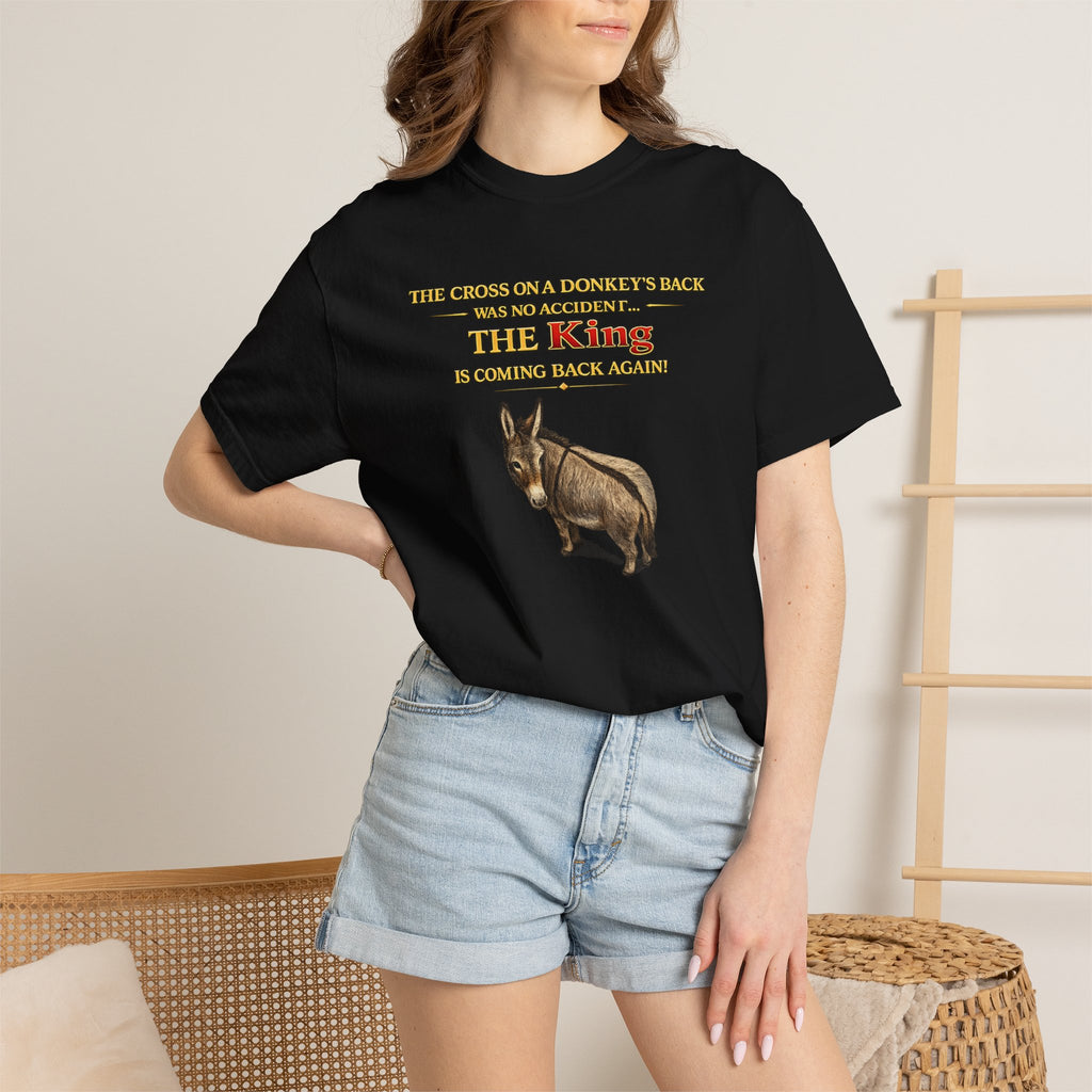 Donkey King T-Shirt — "The King" Vintage Donkey Graphic Tee