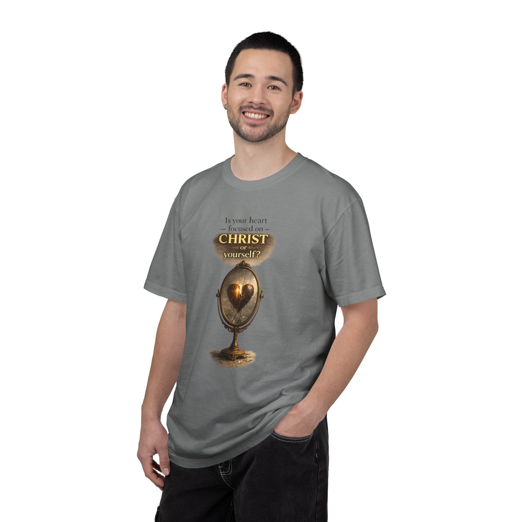 Christian Mirror T-Shirt — "Be Christ Yourself" Inspirational Faith Tee