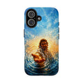 Phone Case — Inspirational Jesus Reach Design, Protective Tough Christian iPhone Cover