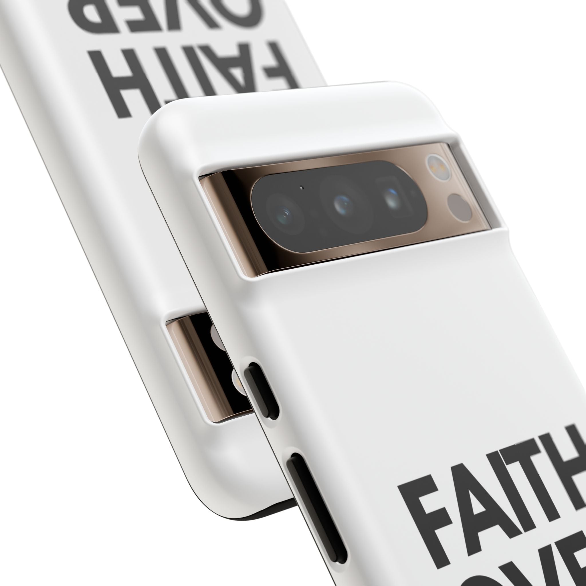 Faith Over Fear Phone Case — Inspirational Christian Protective Cover