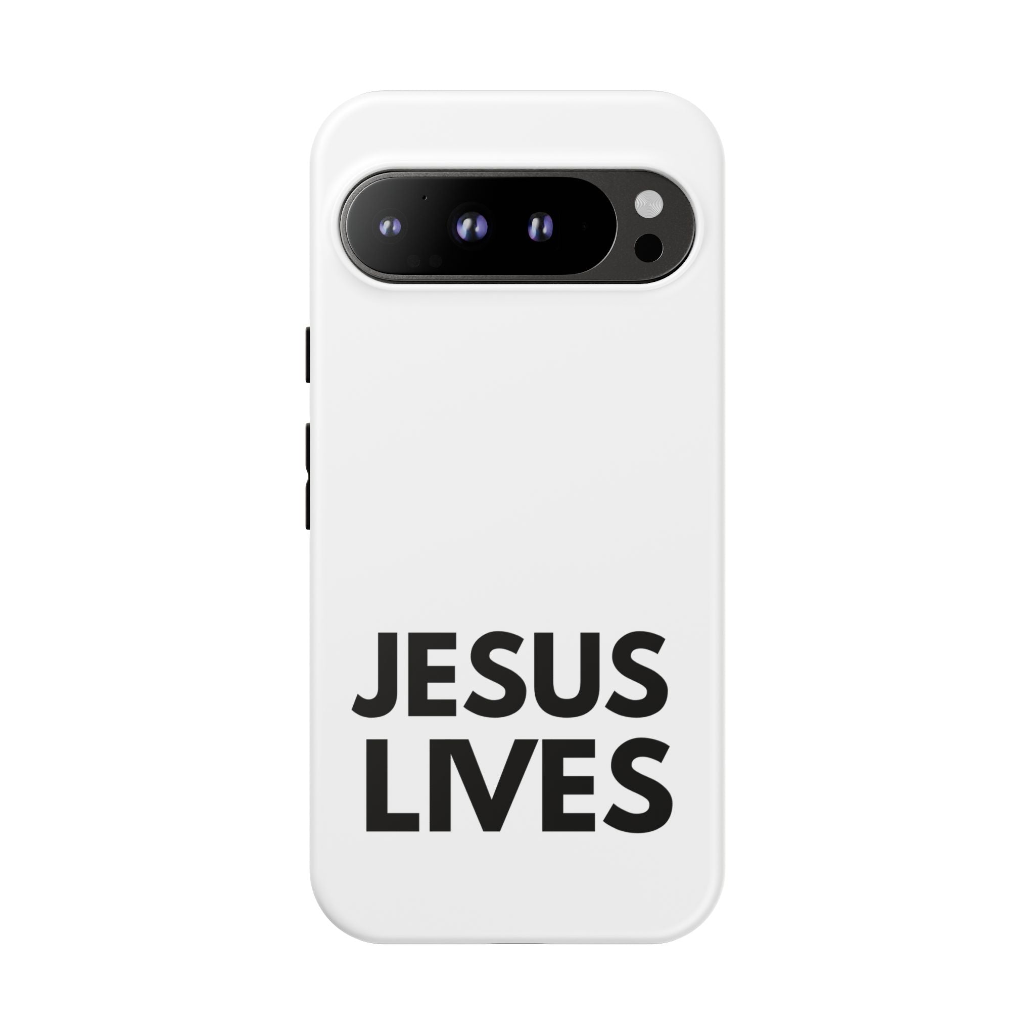 Jesus Lives Phone Case — Christian Faith Protective Phone Cover