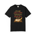 Christian T-Shirt - "Follow Jesus Christ" Bible Verse Graphic Tee (Book of Life)