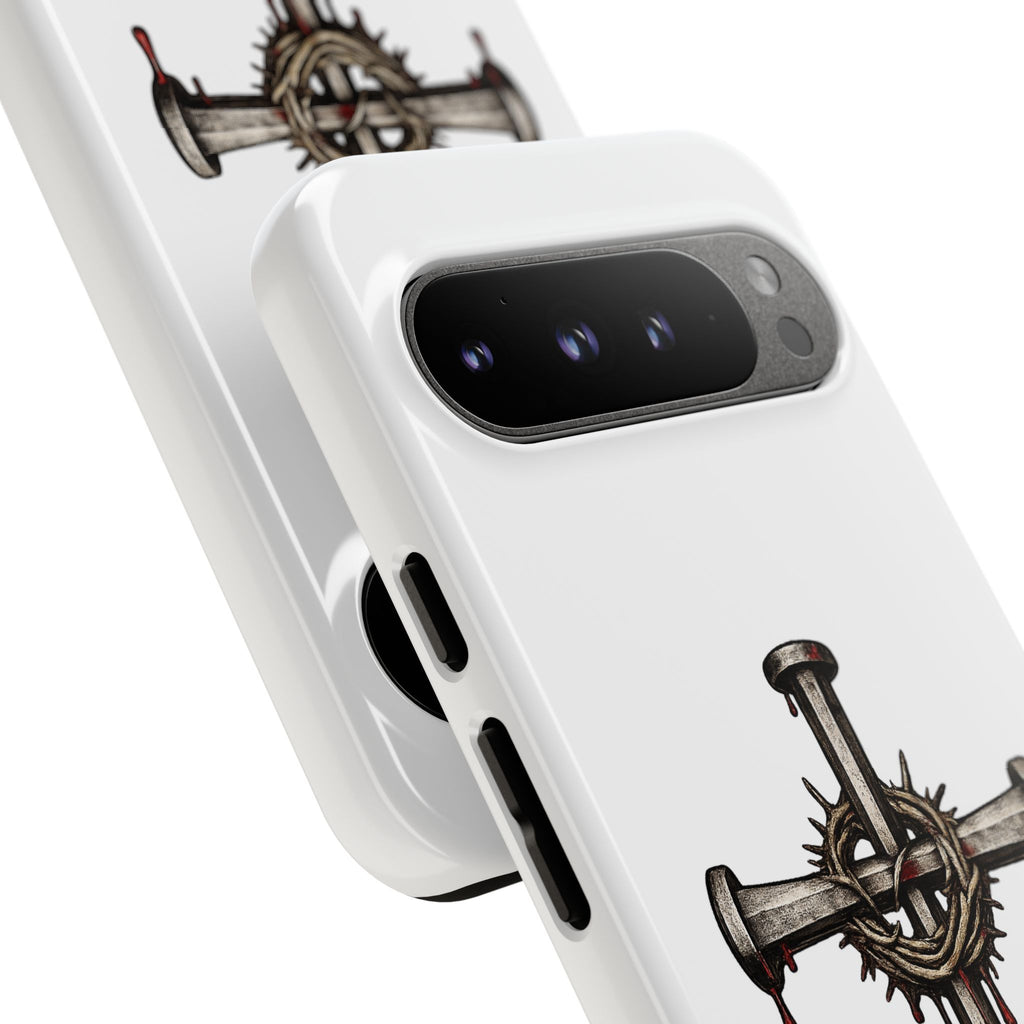 Isaiah 53 Cross Phone Case – Christian Faith Tough Phone Cover