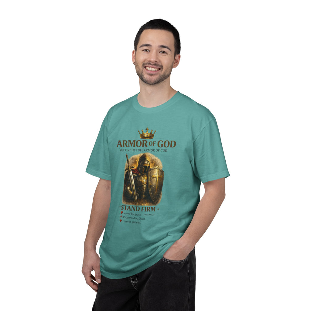 Armor of God T‑Shirt — Stand Firm Christian Faith Tee