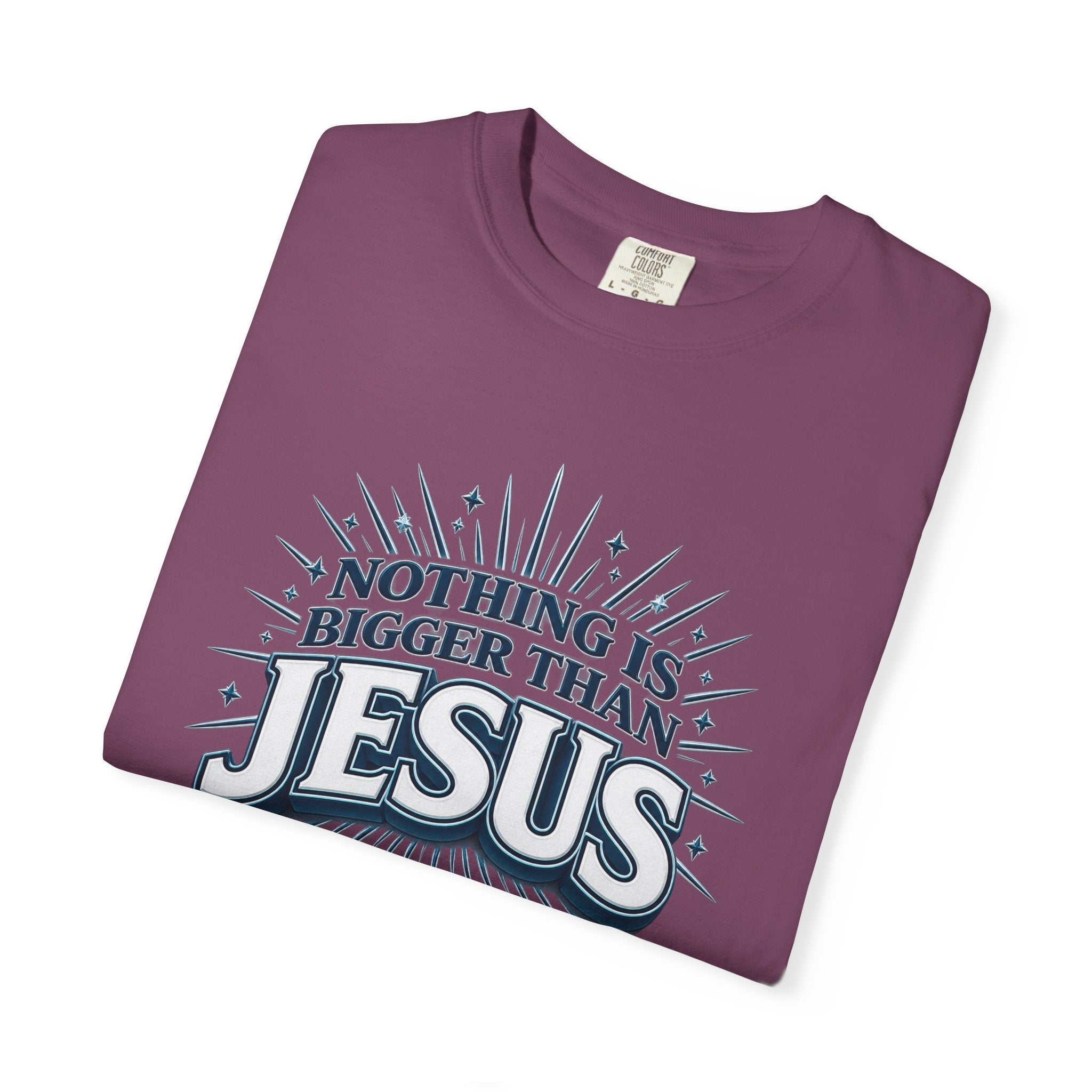 Nothing Is Bigger Than Jesus T-Shirt — "Full Armor of God" Christian Faith Tee
