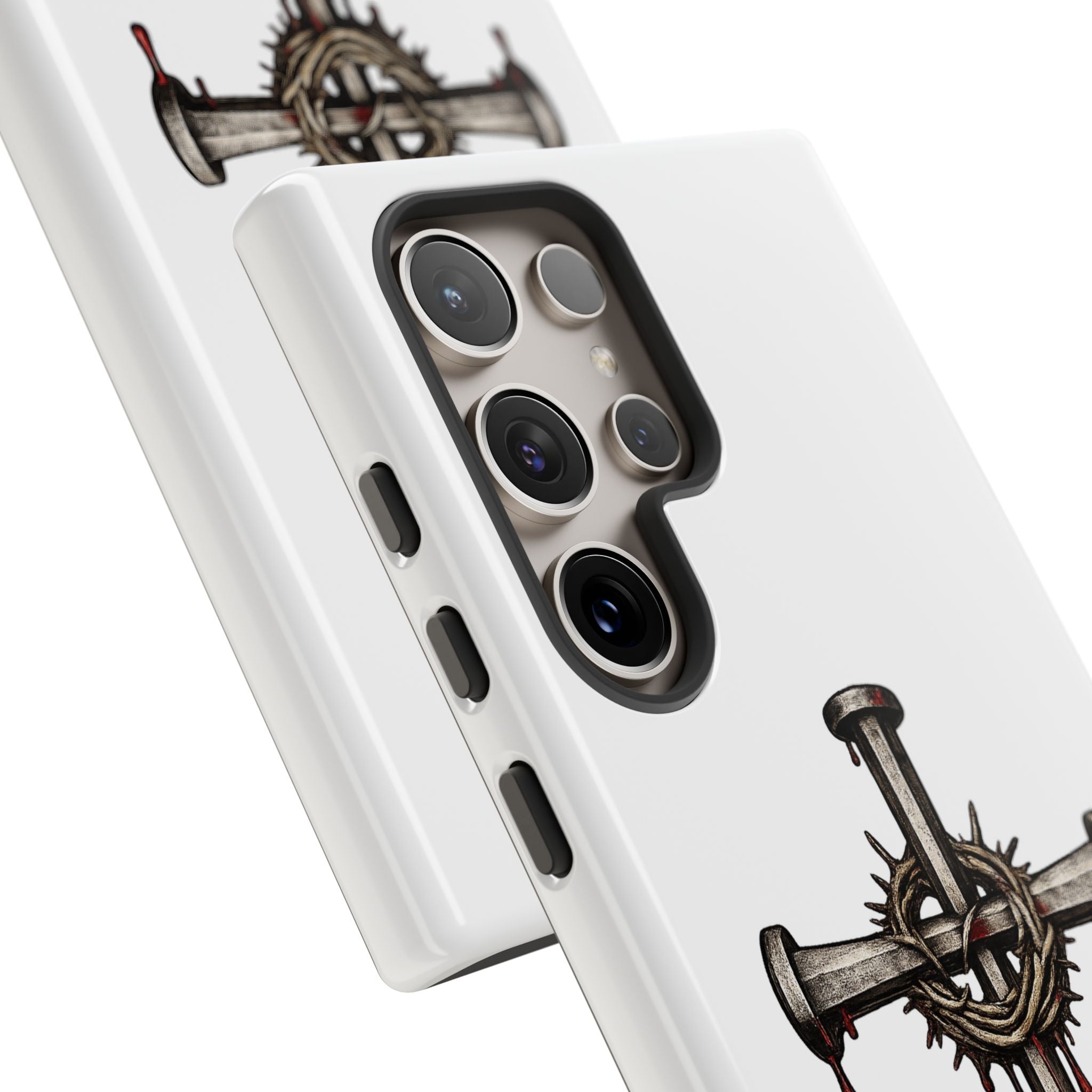 Isaiah 53 Cross Phone Case – Christian Faith Tough Phone Cover