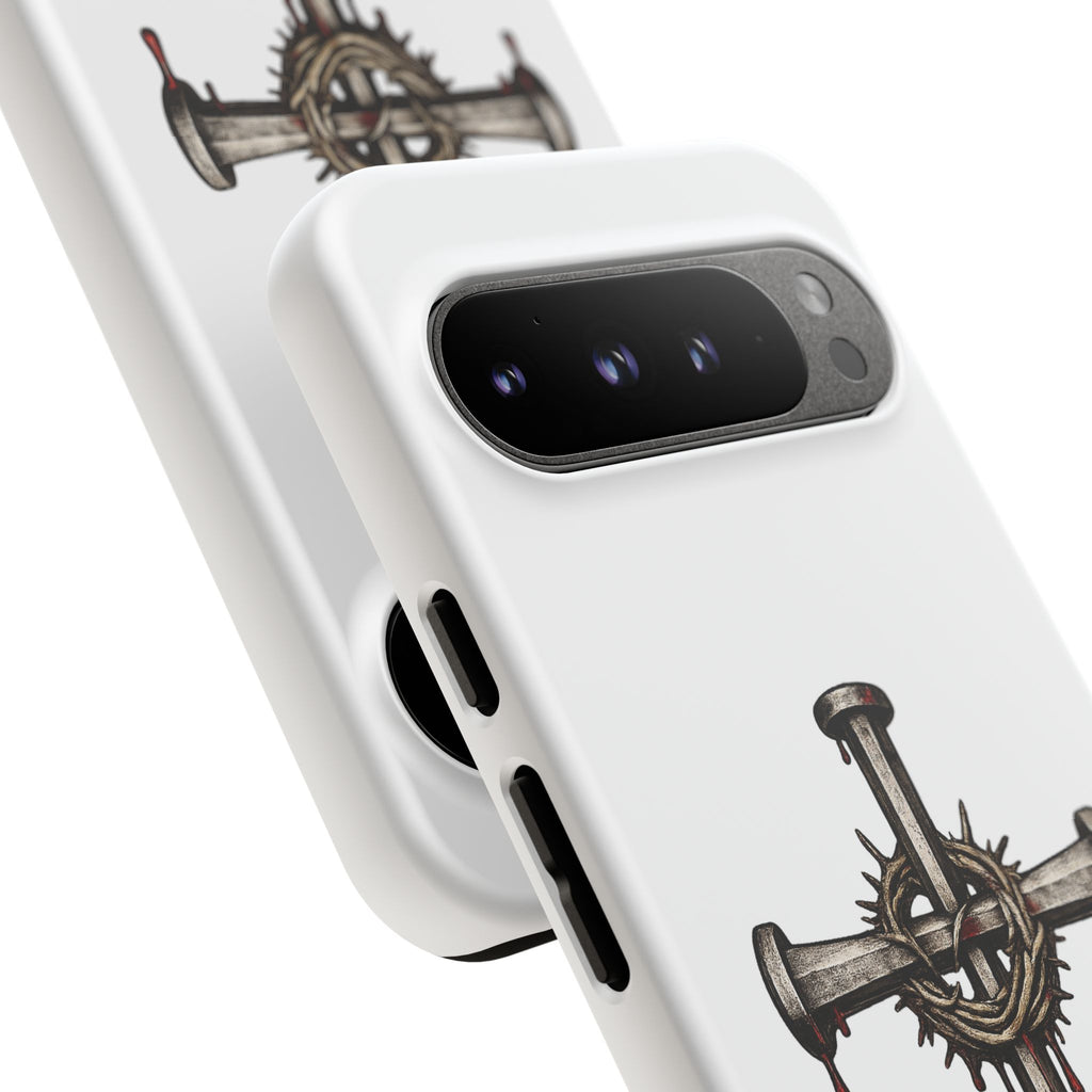 Isaiah 53 Cross Phone Case – Christian Faith Tough Phone Cover