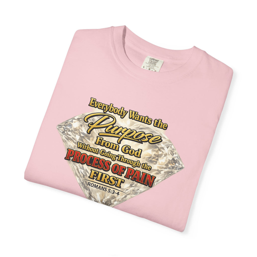 Faith Diamond T-Shirt — "Purpose From God" Inspirational Christian Tee