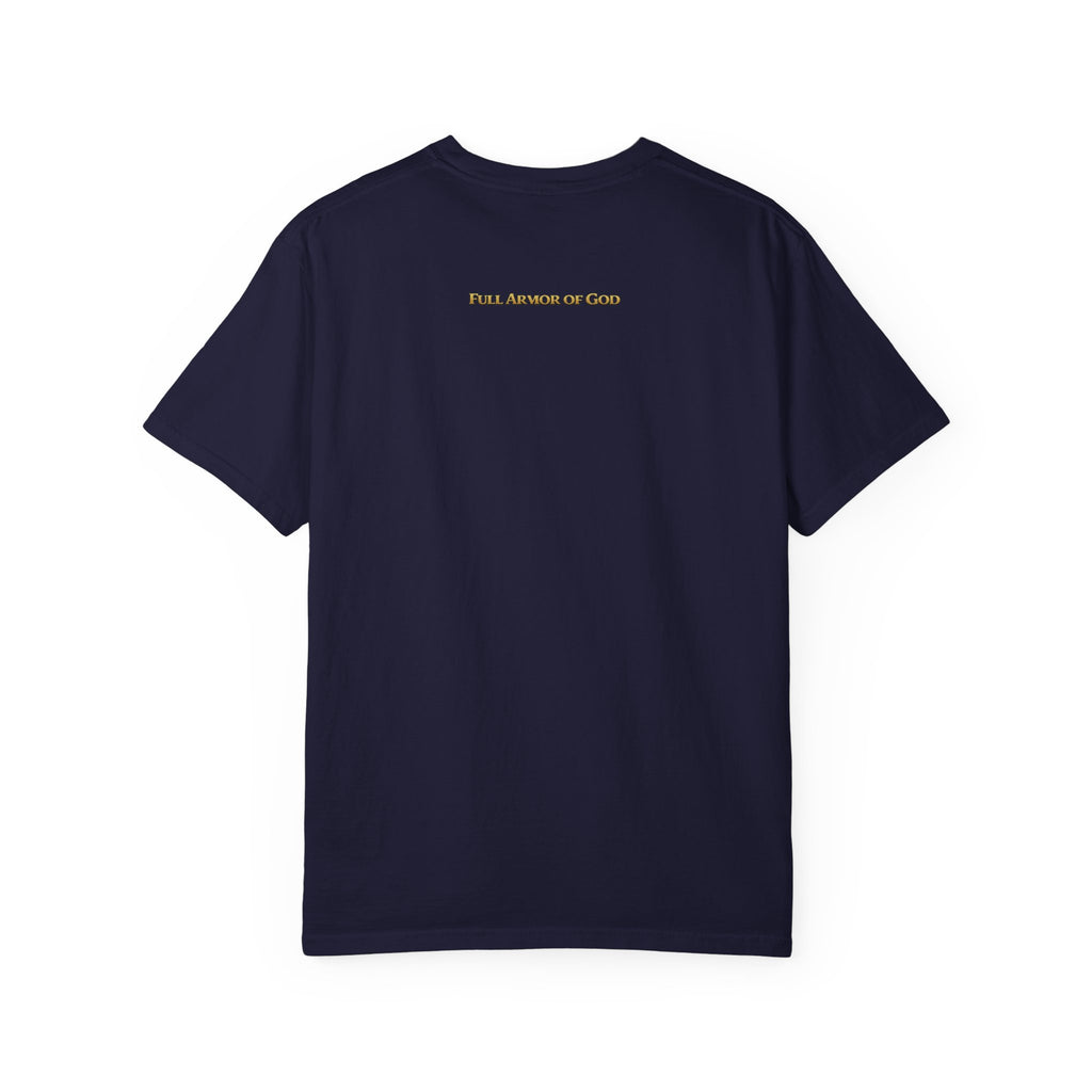 Christian Lantern T-Shirt — "Keep Your Lamp Full of Oil" Scripture Tee