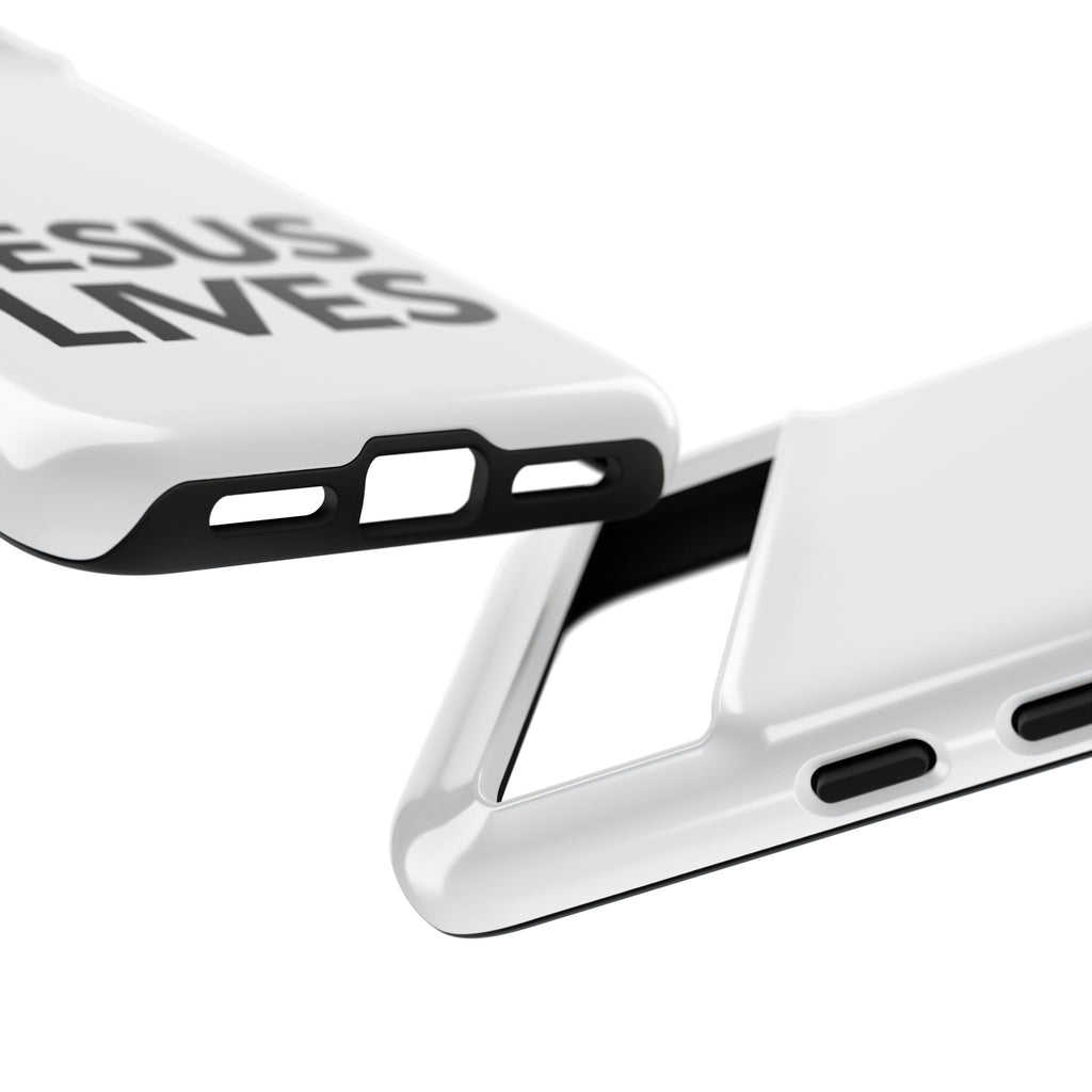 Jesus Lives Phone Case — Christian Faith Protective Phone Cover