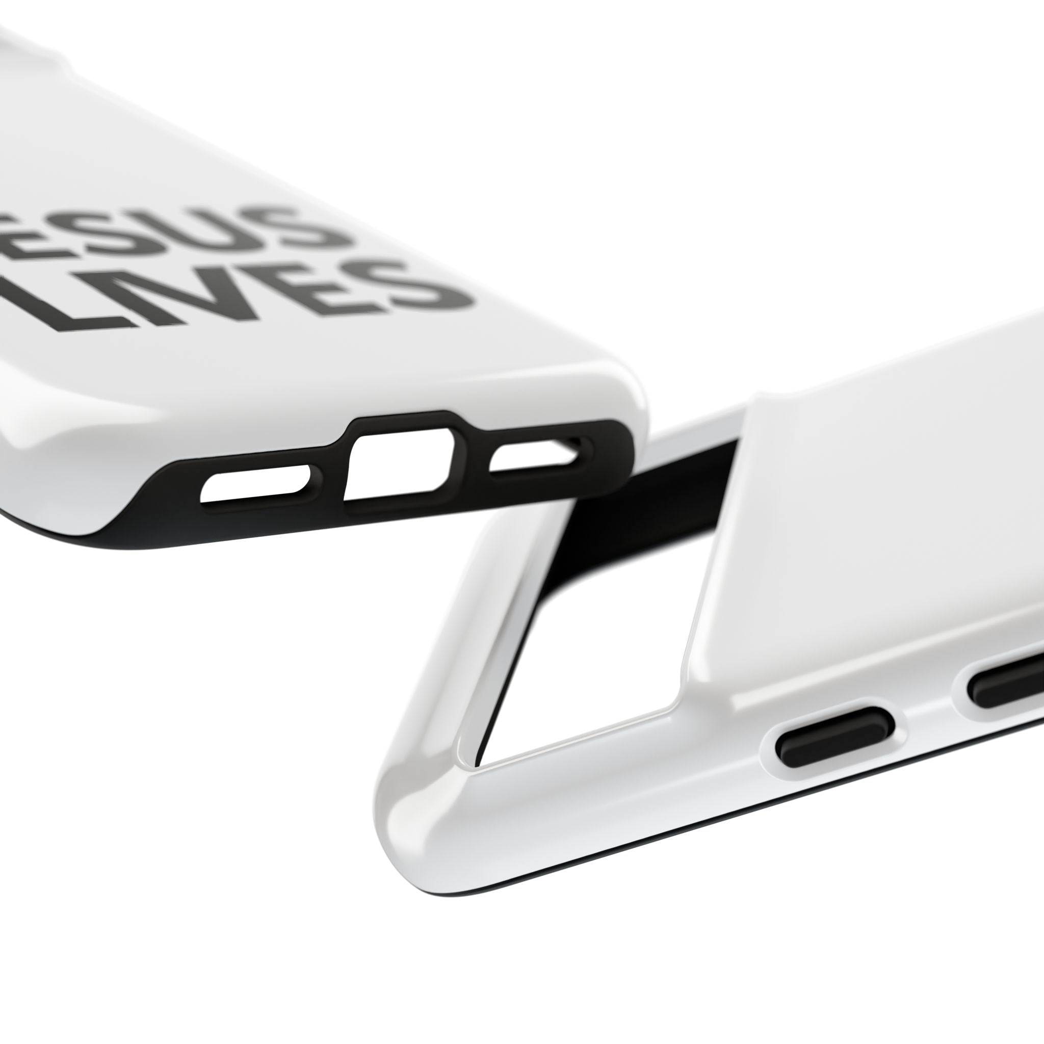Jesus Lives Phone Case — Christian Faith Protective Phone Cover