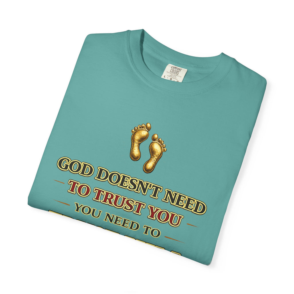 Faith T-Shirt — "Trust Him" Proverbs 3:5 Christian Graphic Tee