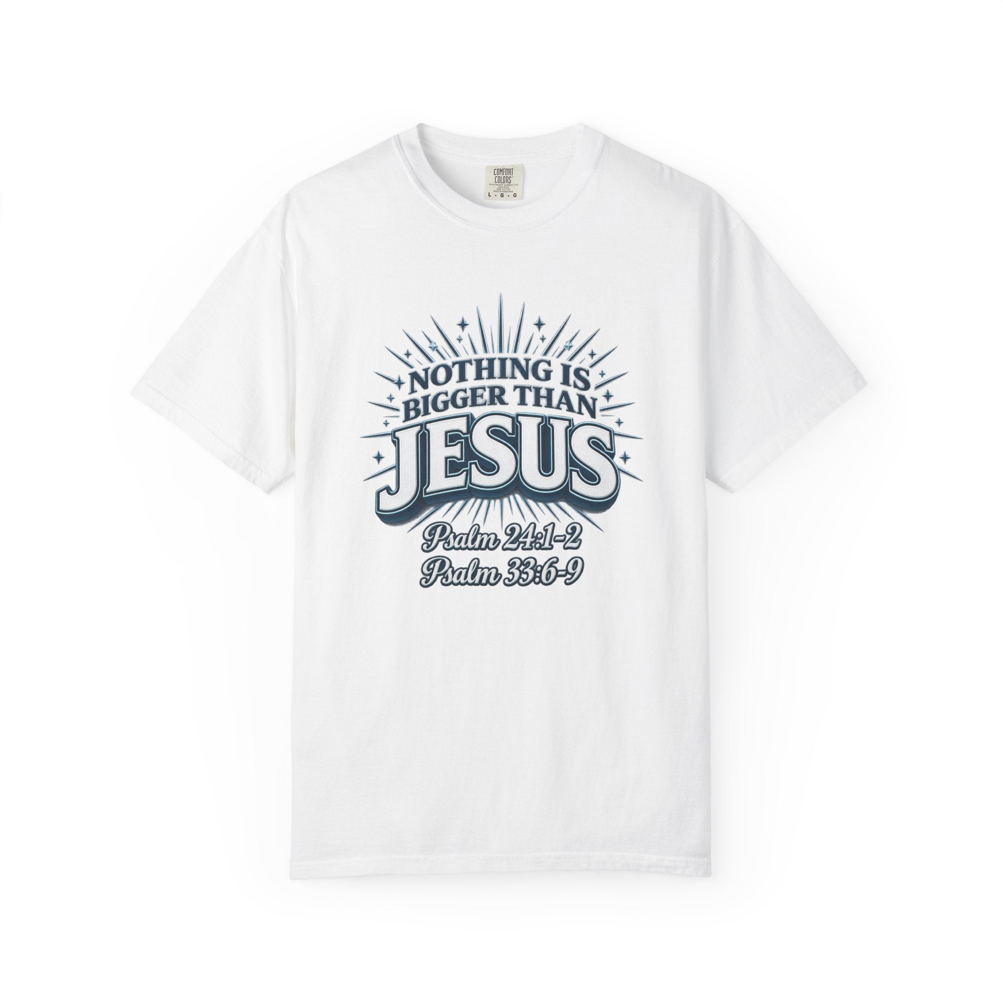 Nothing Is Bigger Than Jesus T-Shirt — "Full Armor of God" Christian Faith Tee