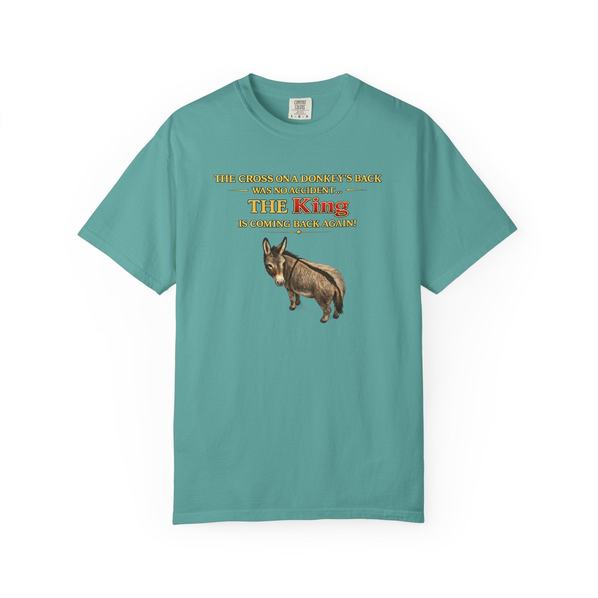 Donkey King T-Shirt — "The King" Vintage Donkey Graphic Tee
