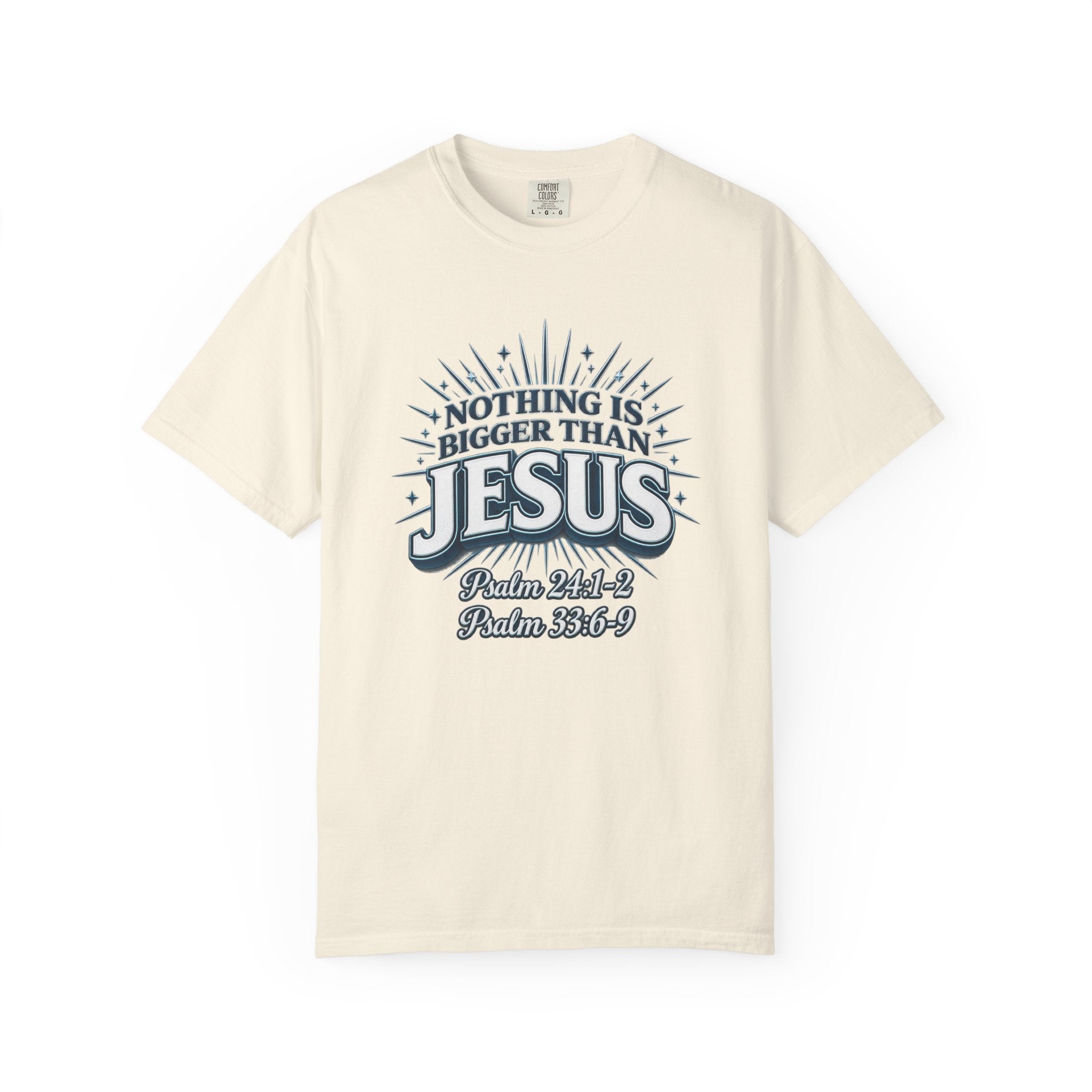Nothing Is Bigger Than Jesus T-Shirt — "Full Armor of God" Christian Faith Tee