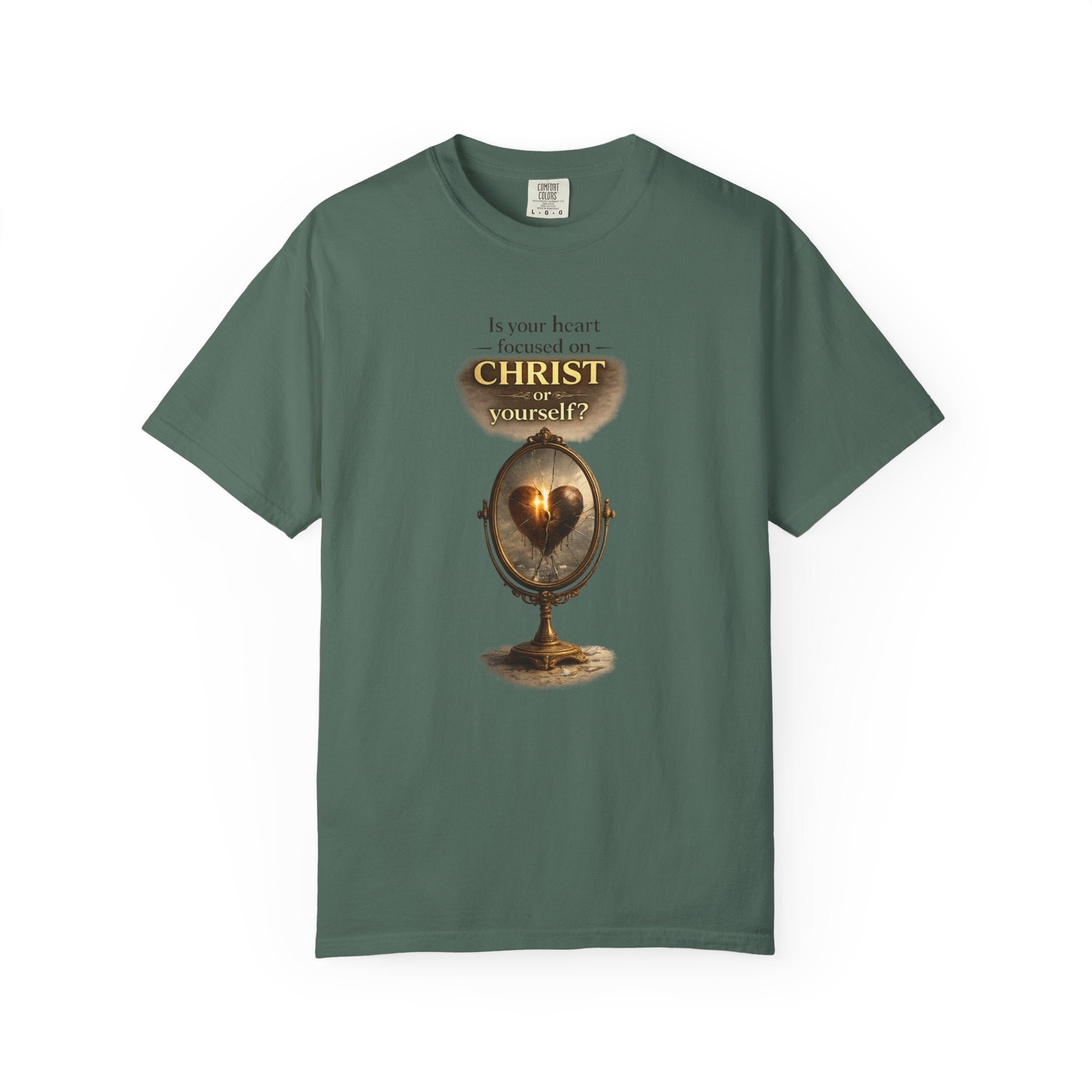 Christian Mirror T-Shirt — "Be Christ Yourself" Inspirational Faith Tee