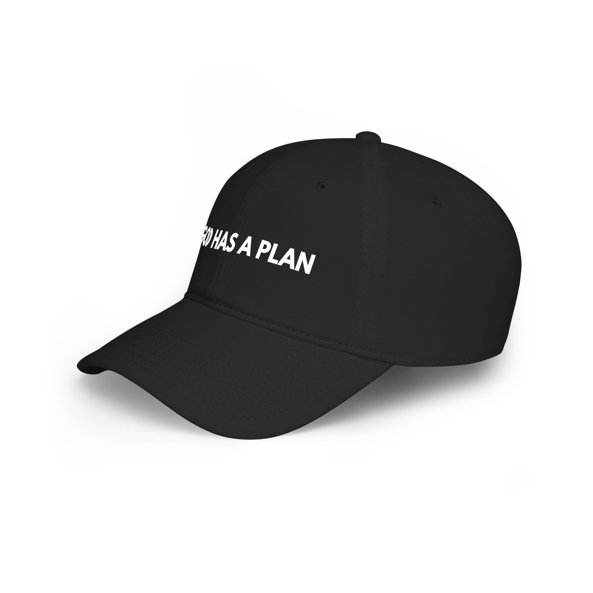 Baseball Cap — "God Has a Plan" Embroidered Faith Hat