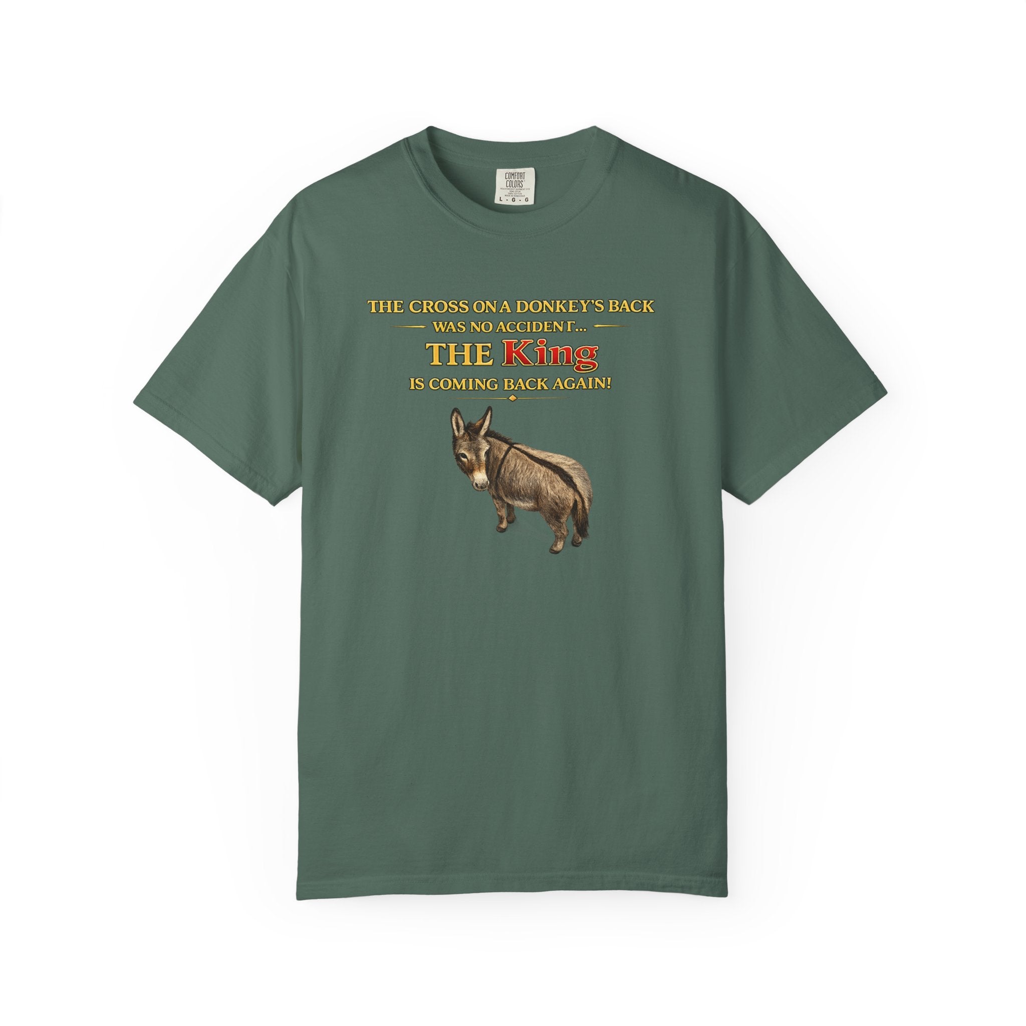 Donkey King T-Shirt — "The King" Vintage Donkey Graphic Tee