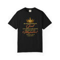God Is Majestic T-Shirt – Christian Scripture Crown Tee