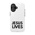 Jesus Lives Phone Case — Christian Faith Protective Phone Cover