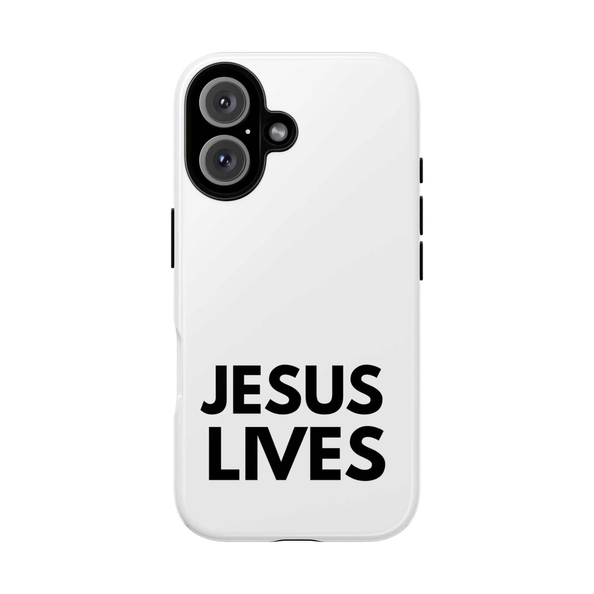 Jesus Lives Phone Case — Christian Faith Protective Phone Cover