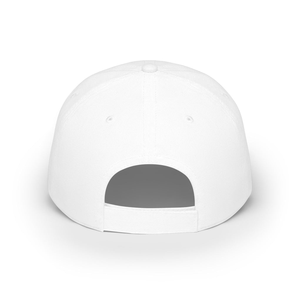 Low Profile Baseball Cap with Ornate Cross Embroidery — Gothic Faith Hat
