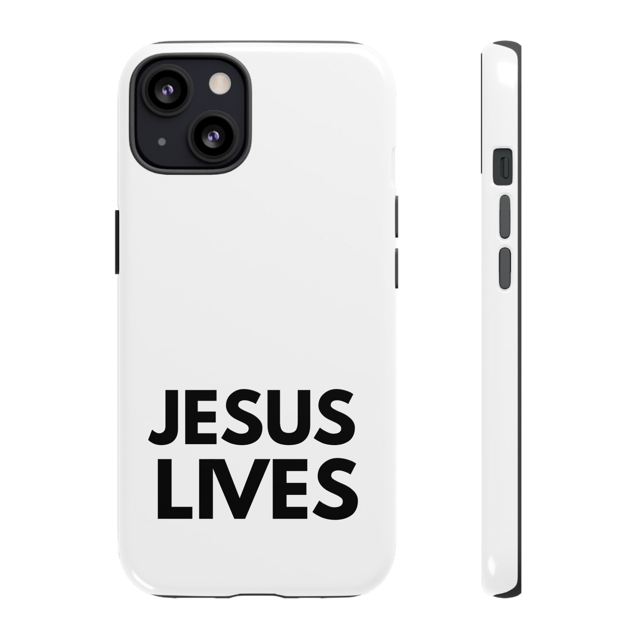 Jesus Lives Phone Case — Christian Faith Protective Phone Cover