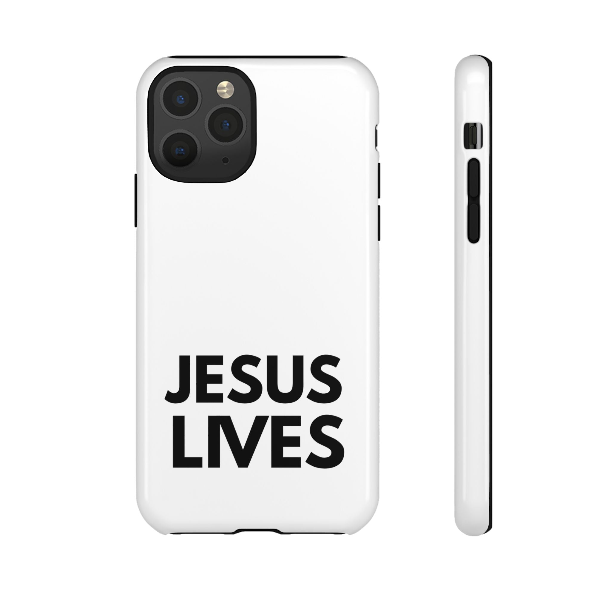 Jesus Lives Phone Case — Christian Faith Protective Phone Cover