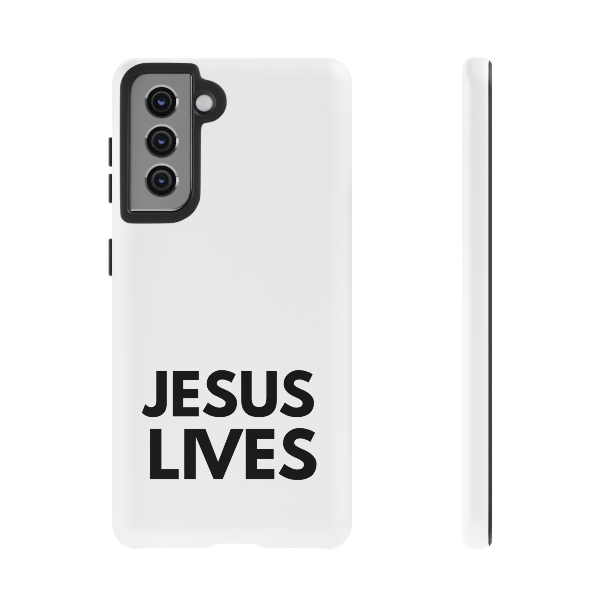 Jesus Lives Phone Case — Christian Faith Protective Phone Cover
