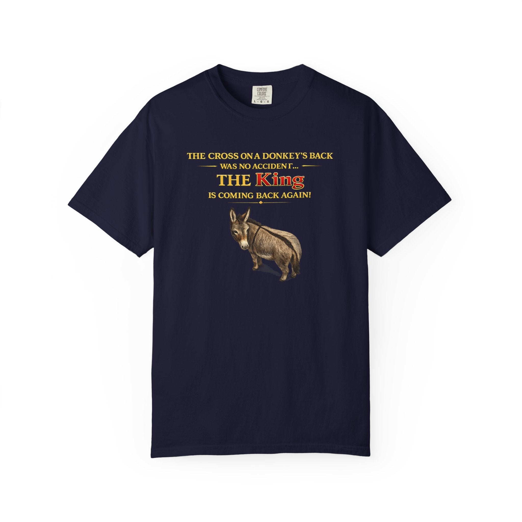 Donkey King T-Shirt — "The King" Vintage Donkey Graphic Tee