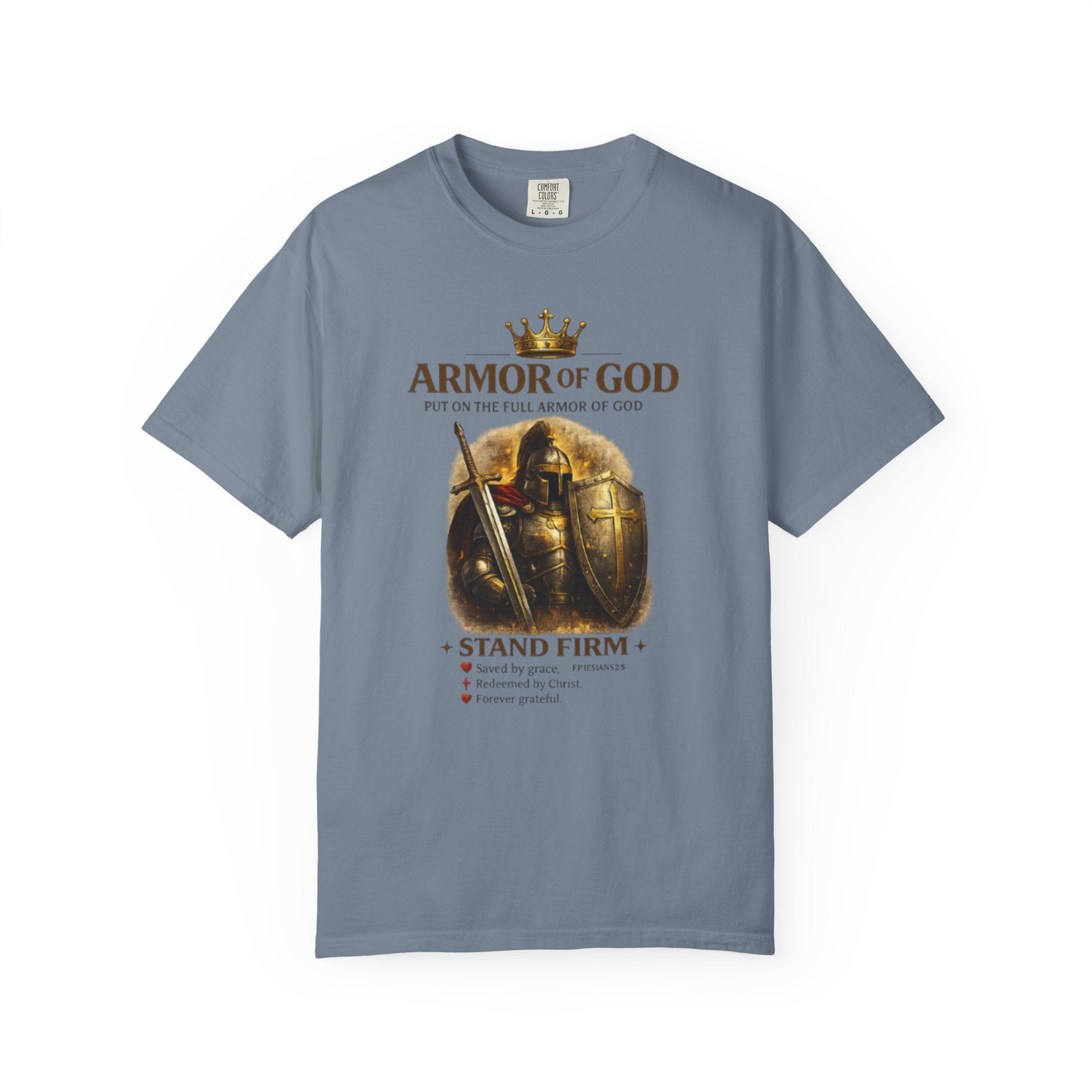 Armor of God T‑Shirt — Stand Firm Christian Faith Tee