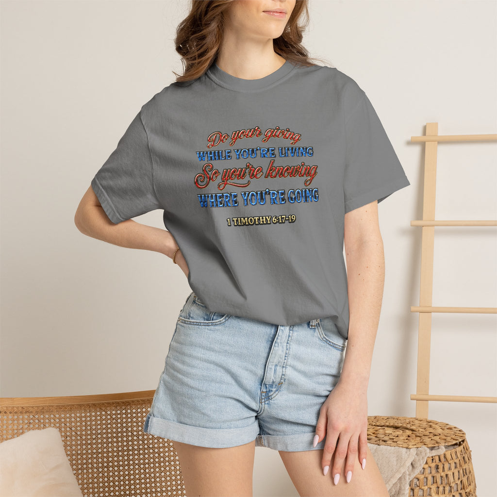 "Do Your Giving" - Inspirational T-Shirt