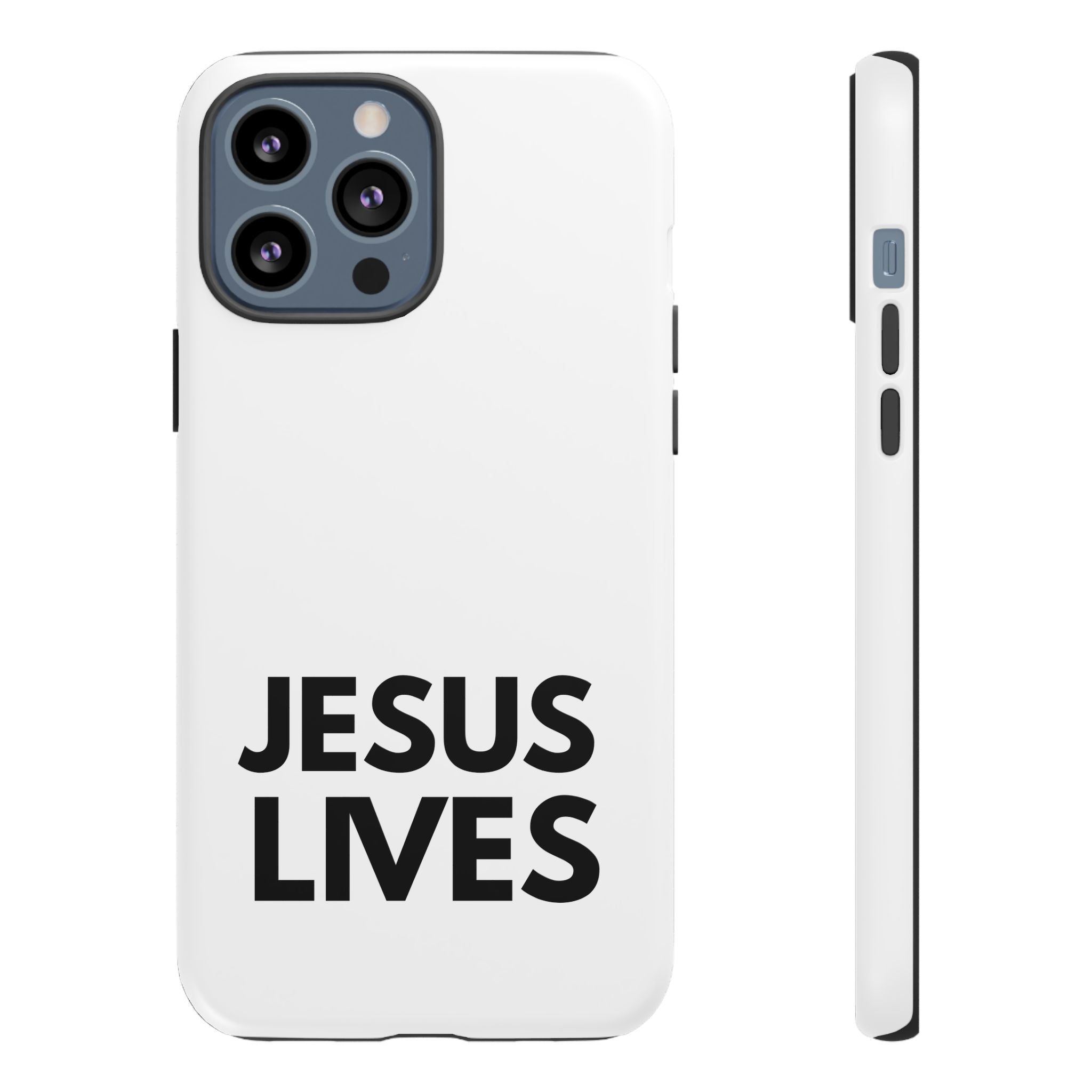 Jesus Lives Phone Case — Christian Faith Protective Phone Cover