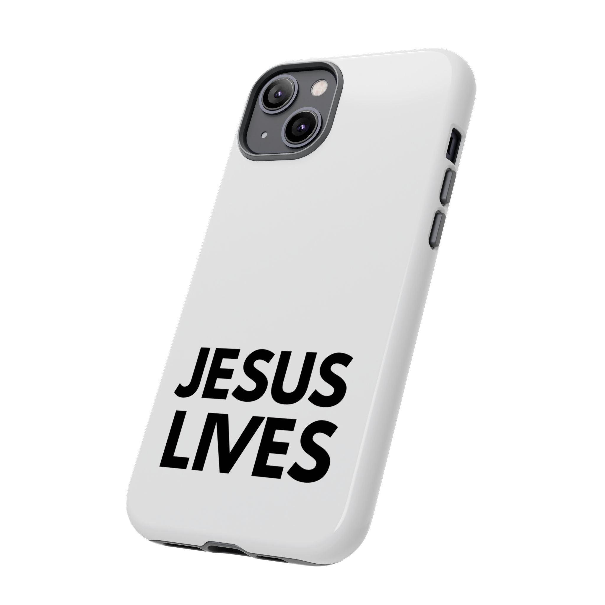 Jesus Lives Phone Case — Christian Faith Protective Phone Cover