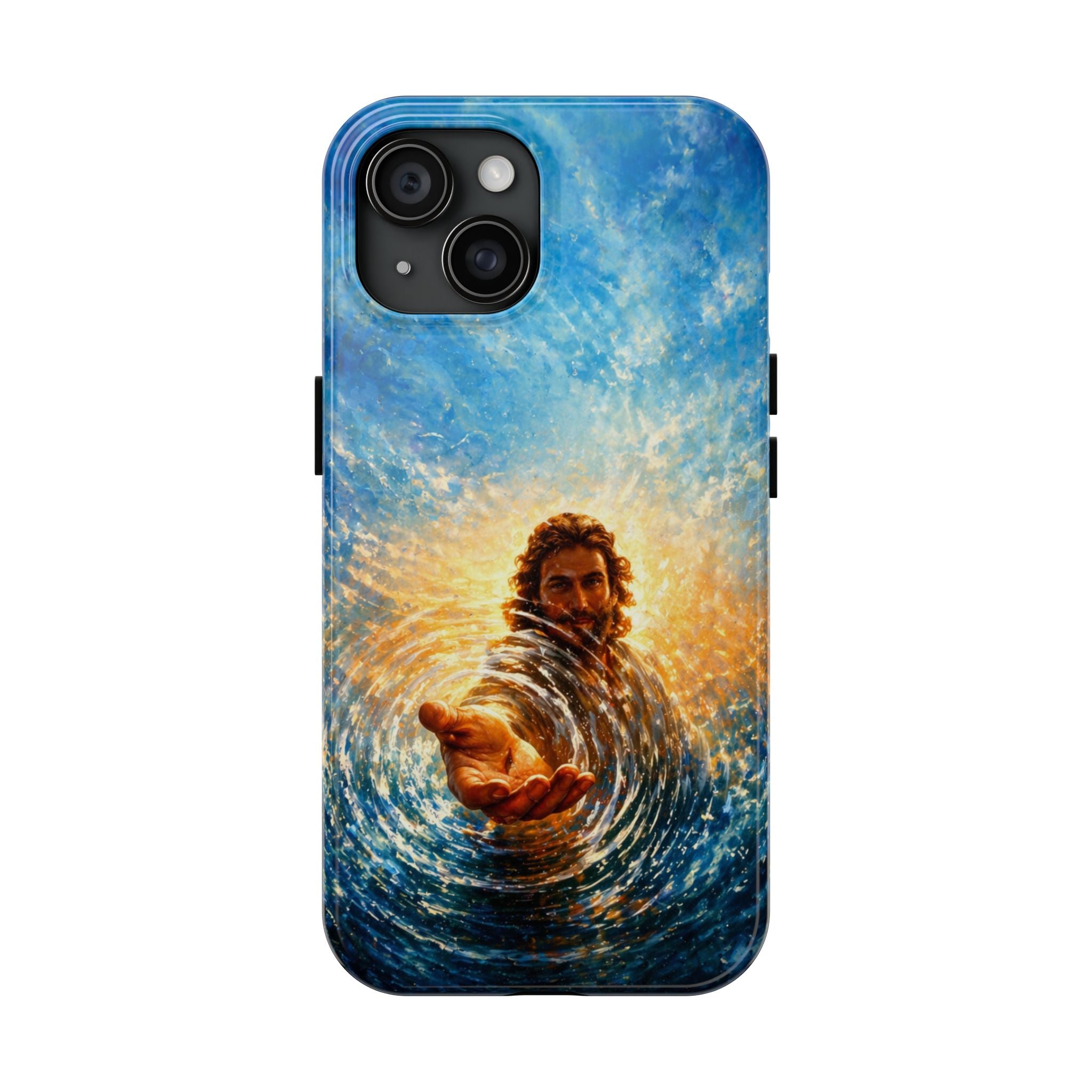 Phone Case — Inspirational Jesus Reach Design, Protective Tough Christian iPhone Cover