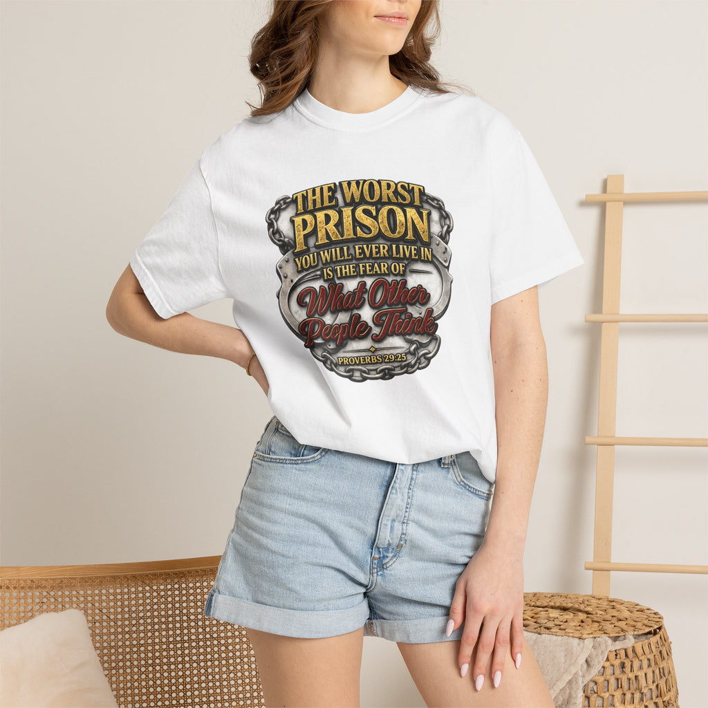T-Shirt — "The Worst Prison" Vintage Motorcycle Graphic Tee