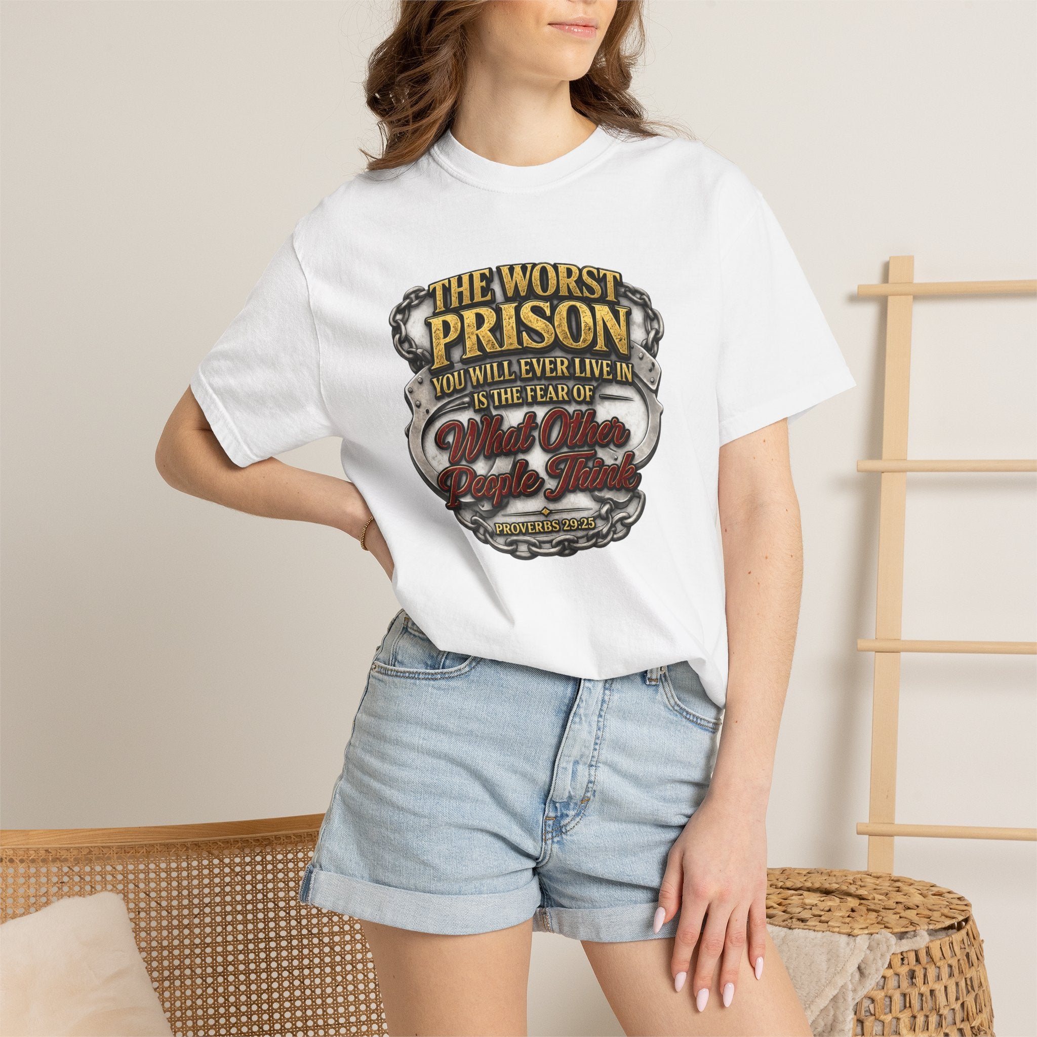 T-Shirt — "The Worst Prison" Vintage Motorcycle Graphic Tee