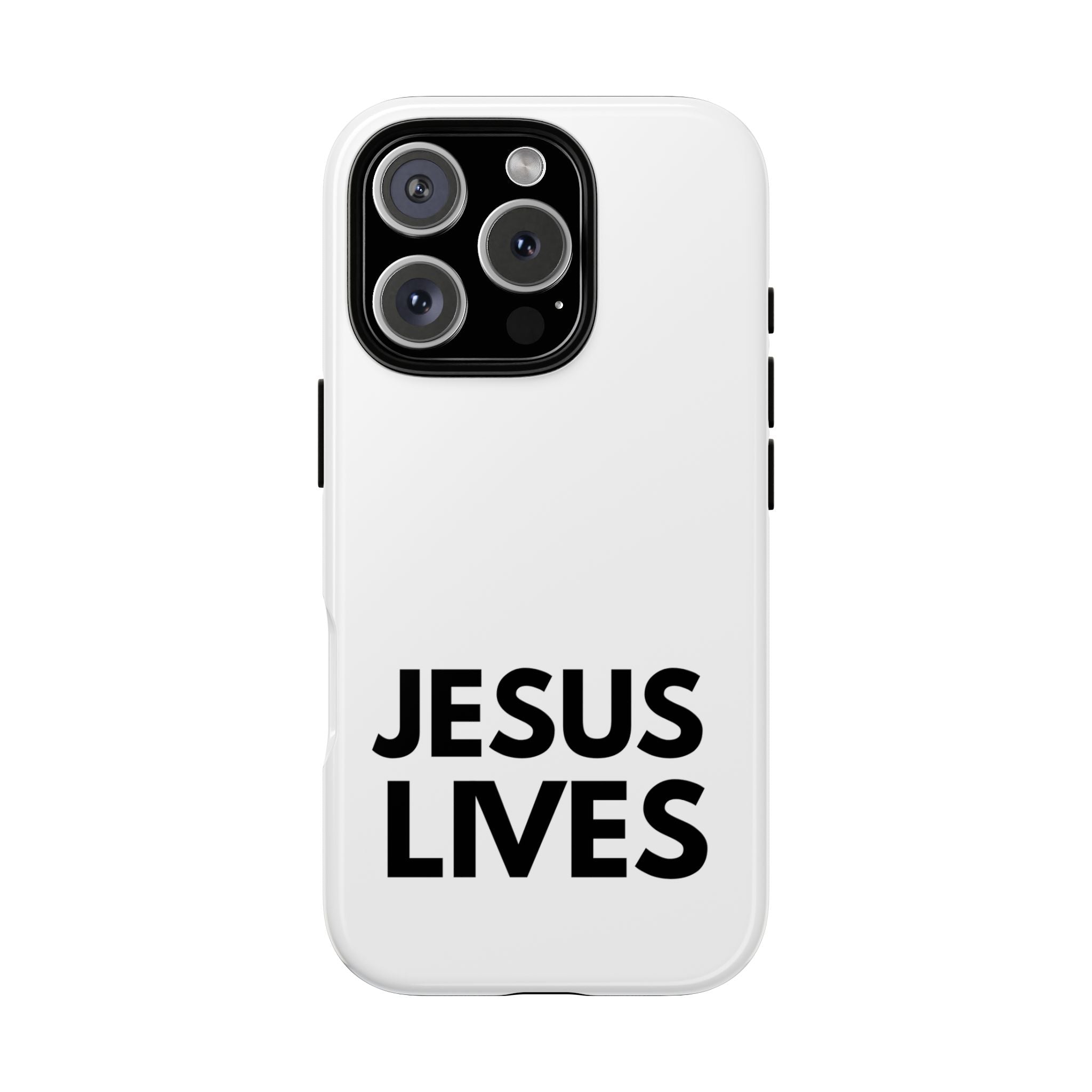 Jesus Lives Phone Case — Christian Faith Protective Phone Cover