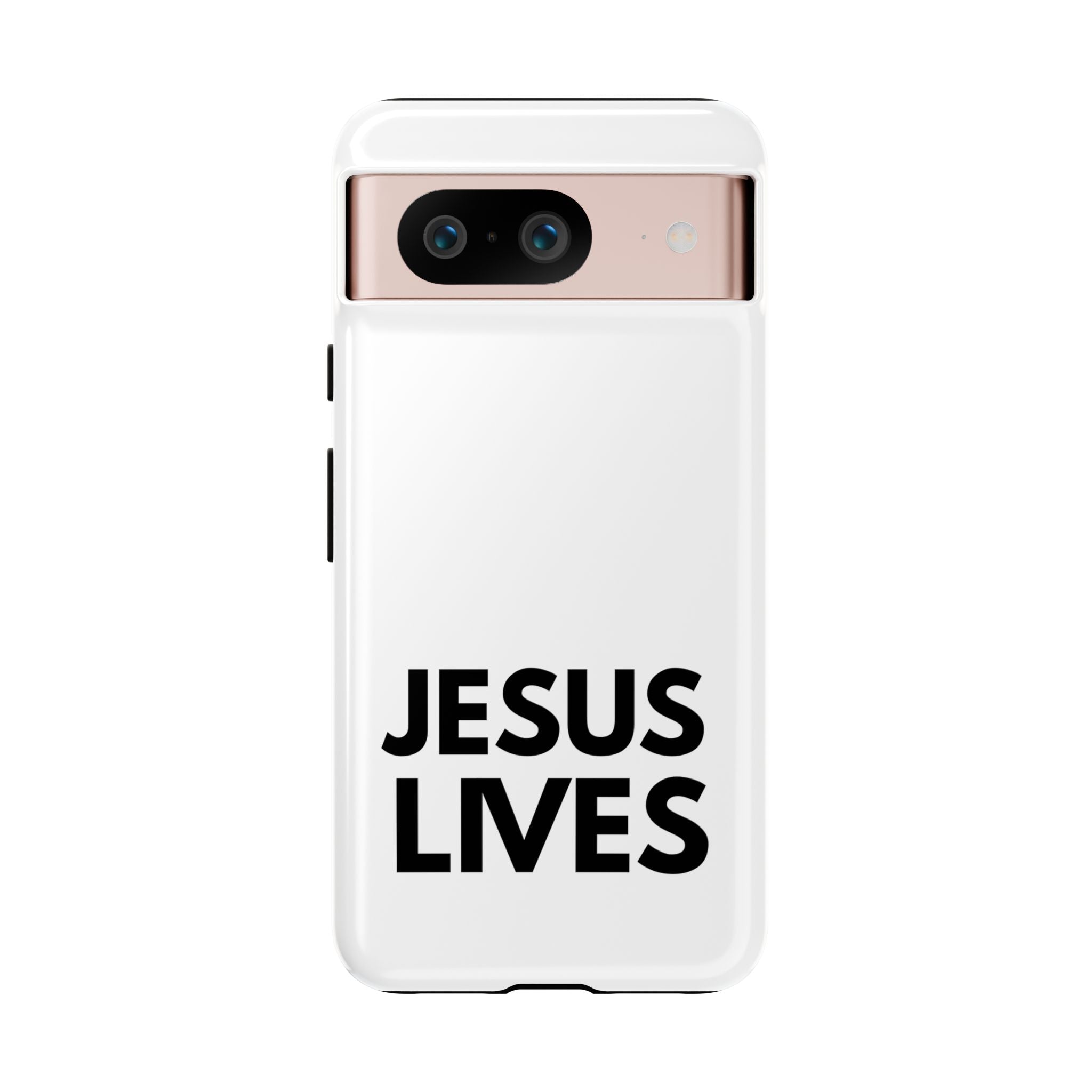 Jesus Lives Phone Case — Christian Faith Protective Phone Cover