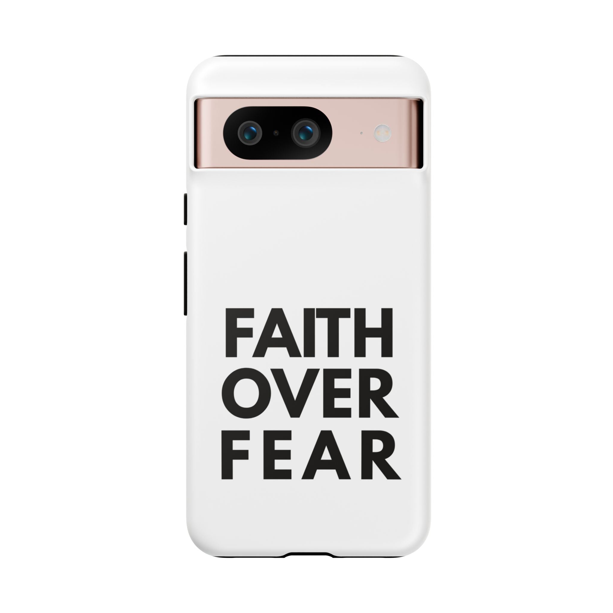 Faith Over Fear Phone Case — Inspirational Christian Protective Cover