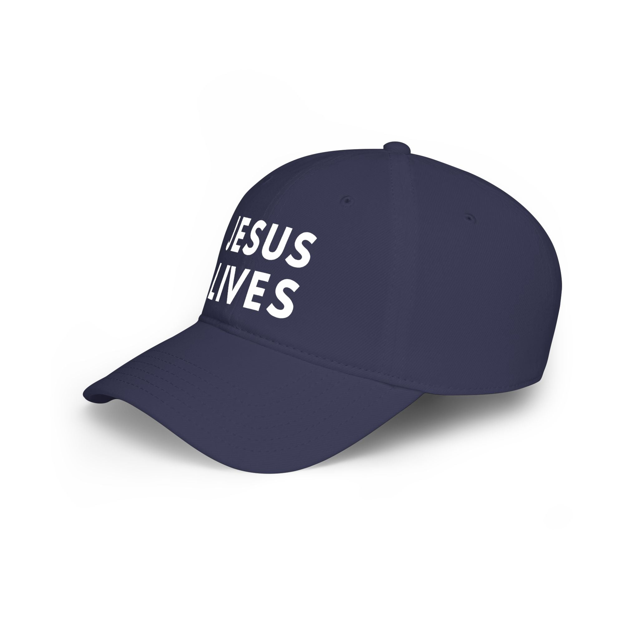 Jesus Lives Baseball Cap — Christian Faith Low Profile Hat
