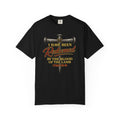 Redeemed by the Blood T-Shirt — Christian Cross & Nail Faith Tee (1 Peter 1:18-19)