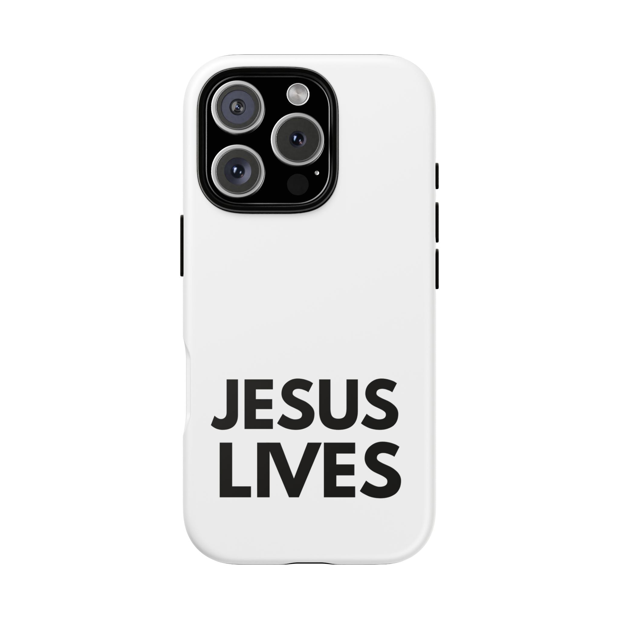 Jesus Lives Phone Case — Christian Faith Protective Phone Cover