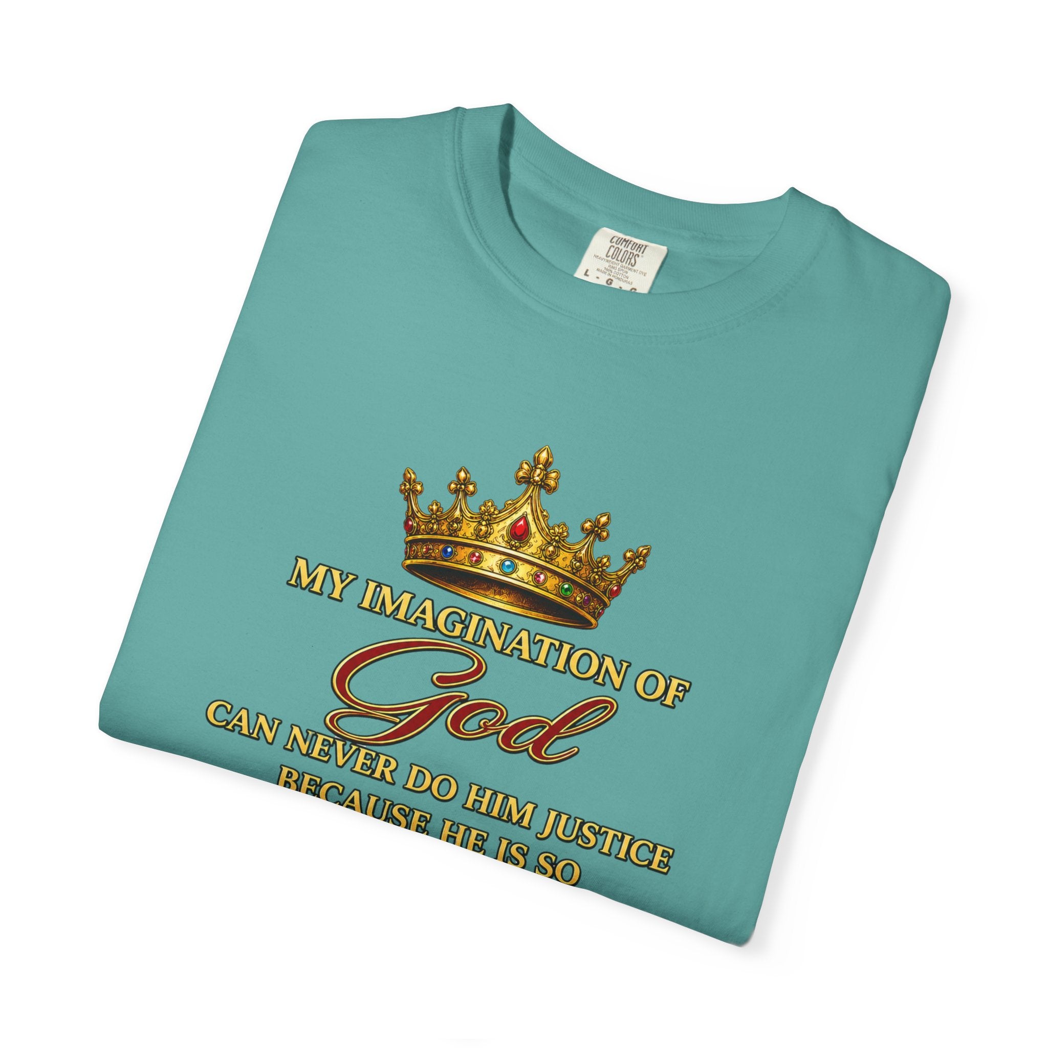 God Is Majestic T-Shirt – Christian Scripture Crown Tee
