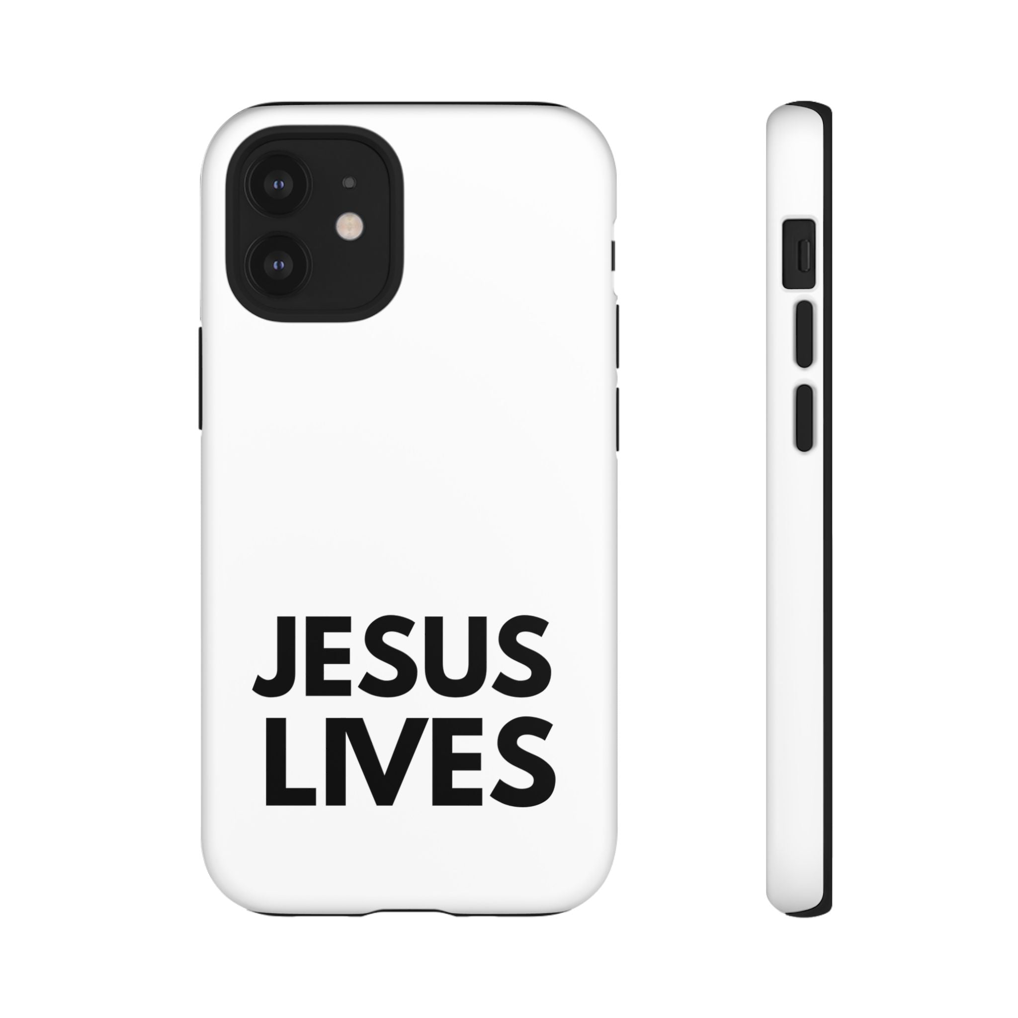 Jesus Lives Phone Case — Christian Faith Protective Phone Cover