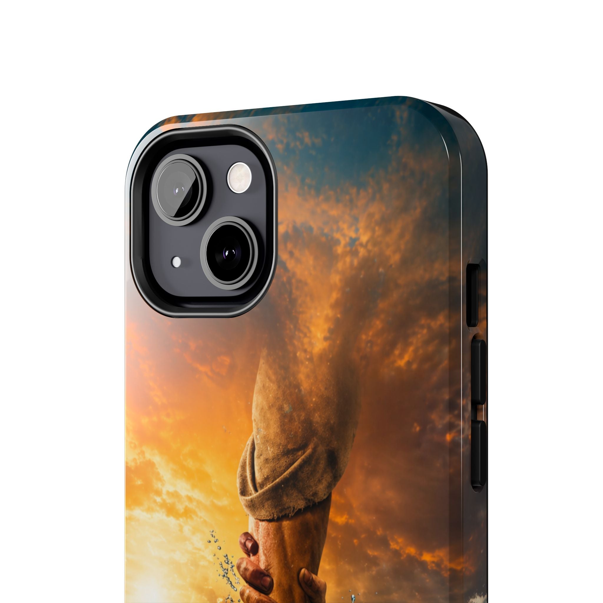 Phone Case — 'He Will Lift You' Inspirational Rescue Design