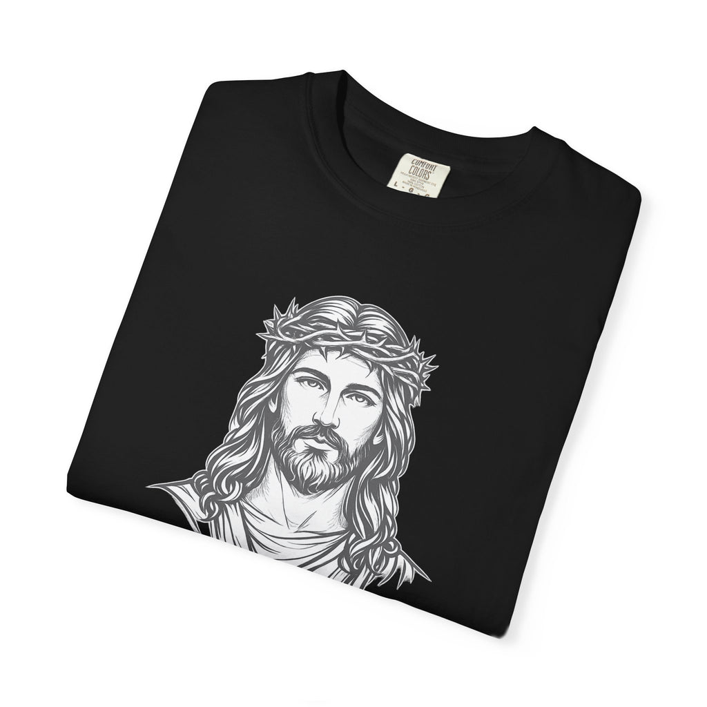 Jesus Portrait T-Shirt — John 14:6 Faith Tee