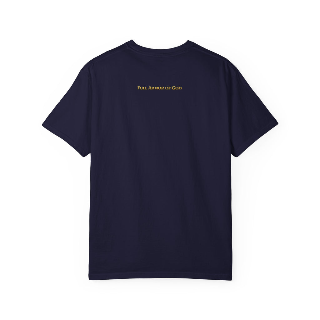 Christian Faith T-Shirt — "God Doesn't Always Deliver You From the Fire" (Daniel 3:25)